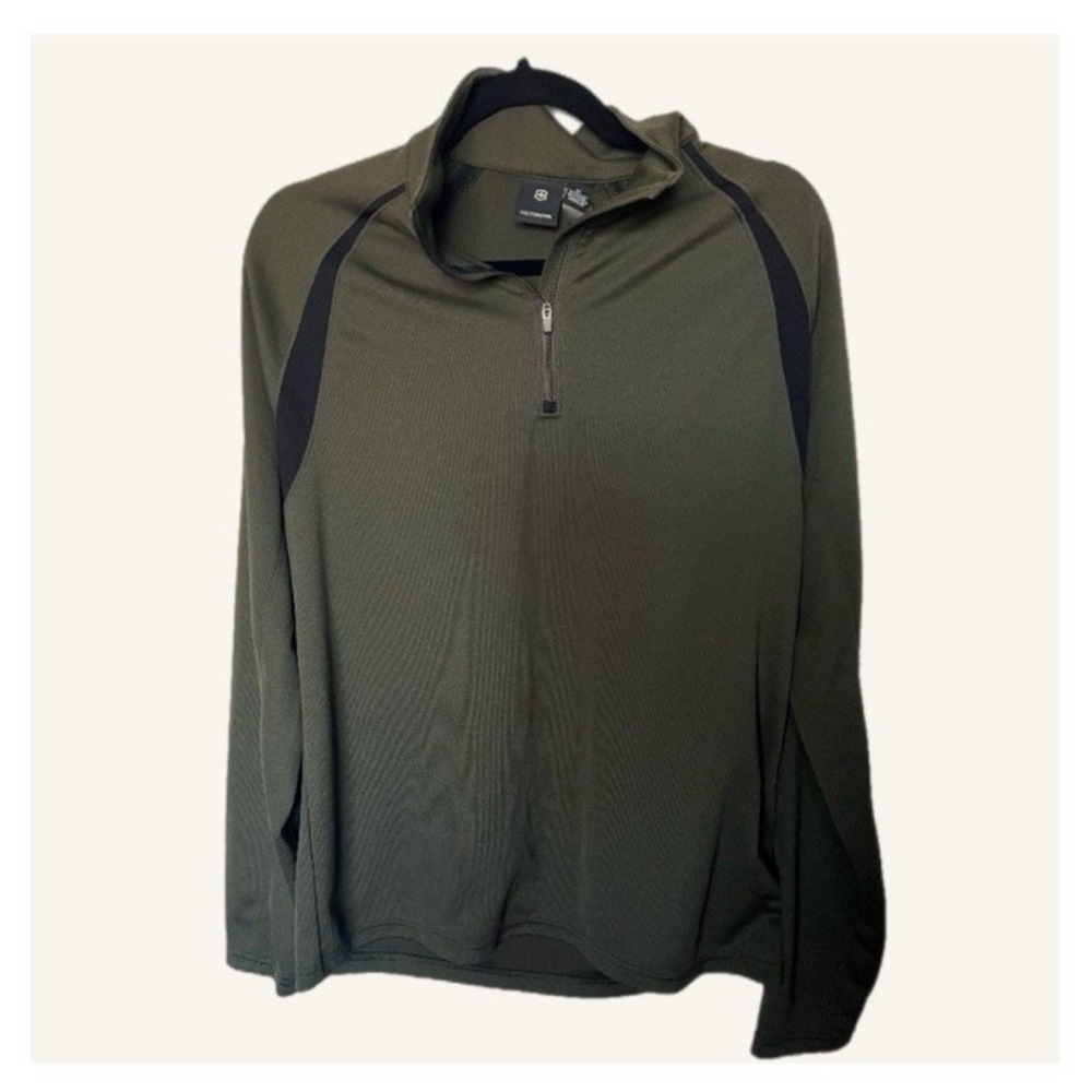 Victorinox Olive Green 1/4 zip up Quarter Zip Up Pullover Sweater size M